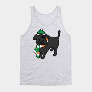 Cute Irish Dog on St Patricks Day Tank Top